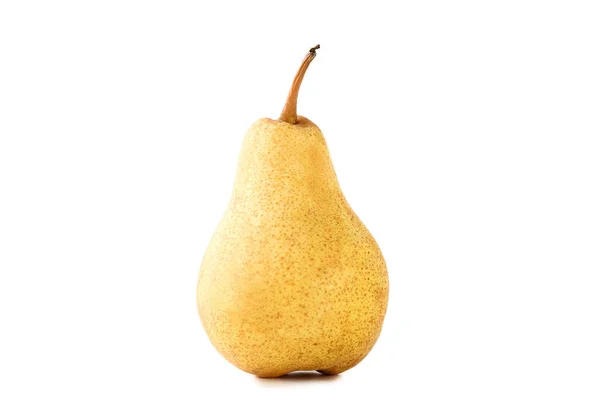 Ripe Sweet Pear Isolated White — Stock Photo, Image