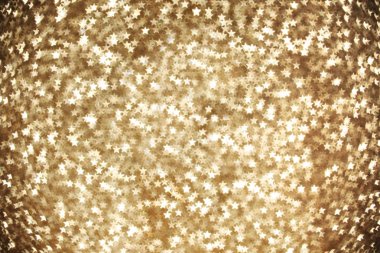 Güzel altın yıldız bokeh arka plan