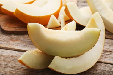 Dilim kavun gri ahşap tablo