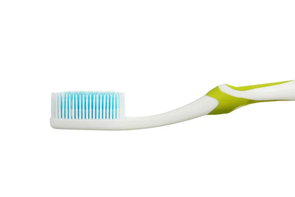 Close Toothbrush Isolated White Background — Stock Photo, Image