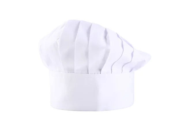 Chapéu Chef Isolado Sobre Fundo Branco — Fotografia de Stock