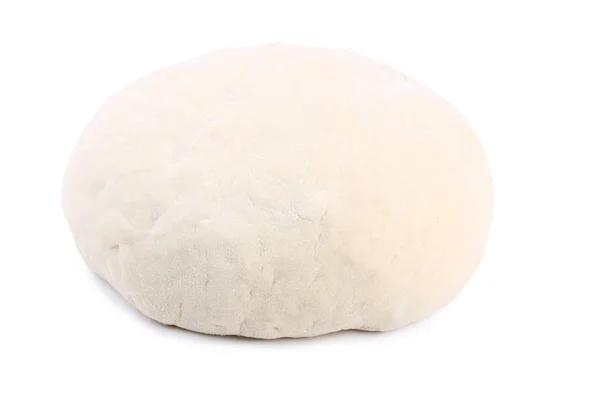 Raw Dough Isolated White Background — Stock Photo, Image