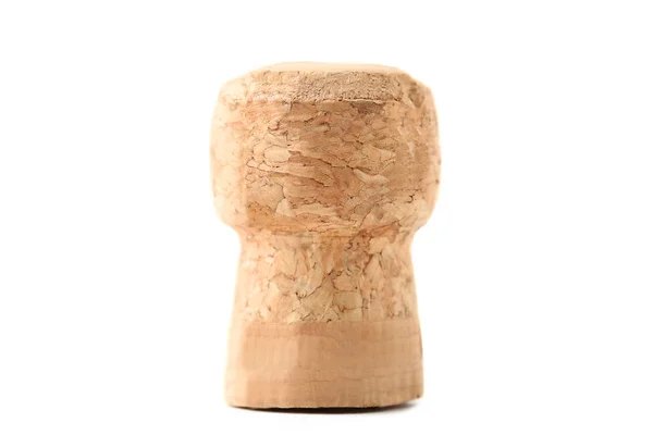 Champagne Cork Isolated White Background — Stock Photo, Image