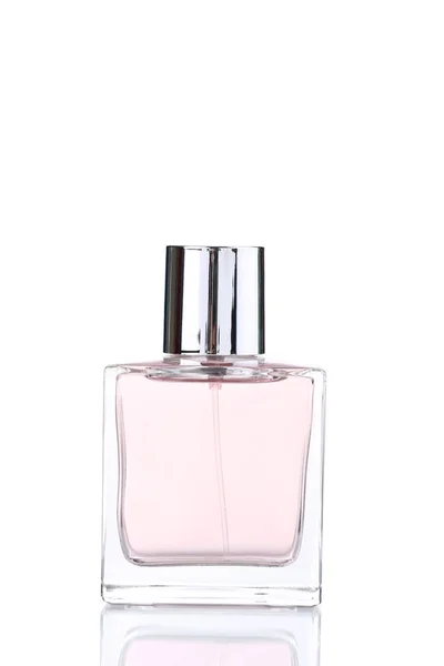 Frasco Perfume Isolado Sobre Fundo Branco — Fotografia de Stock