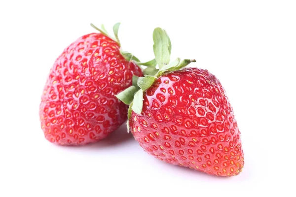 Strawberries isolated on white background Royalty Free Stock Images