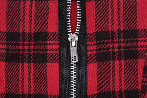 Background Fashion Clothes Zipper — Stock Photo, Image