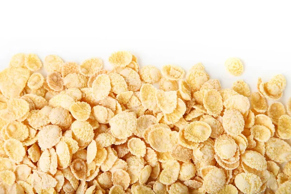 Corn Flakes White Background — Stock Photo, Image