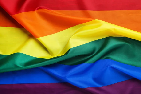 Fondo de la bandera del arco iris — Foto de Stock