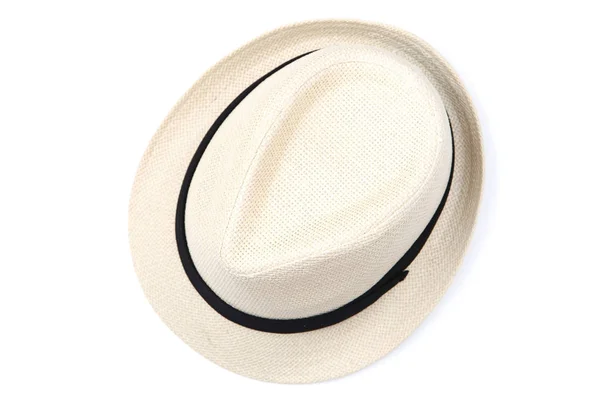 Mode Hut isoliert auf weißem Hintergrund — Stockfoto