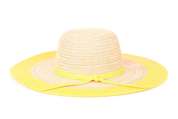 Chapéu de moda isolado no fundo branco — Fotografia de Stock