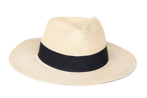 Mode hoed geïsoleerd op witte achtergrond — Stockfoto