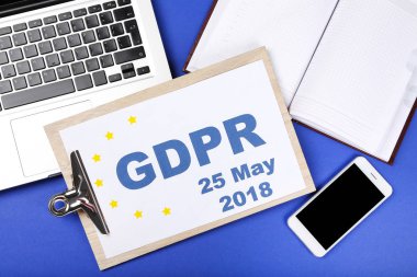 Genel Veri Koruma Yönetmeliği, dizüstü bilgisayar ve smartph ile Gdpr