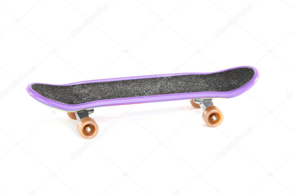 Fingerboard isolated on white background