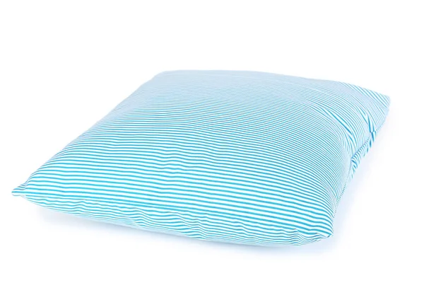 Almohada suave aislada sobre fondo blanco — Foto de Stock