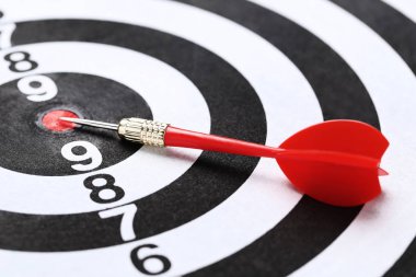 Dart ile dart tahtası arka plan