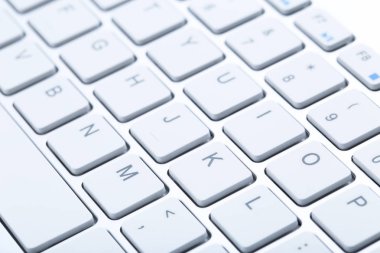 Yeni bilgisayar klavyesinin arkaplanı