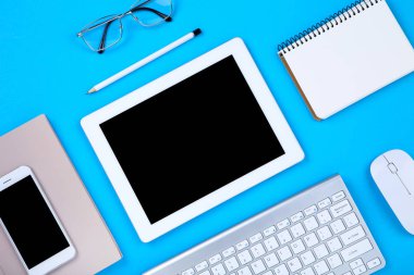 Tablet, akıllı telefon, gözlük, fare ve hiçbir ile klavye bilgisayar