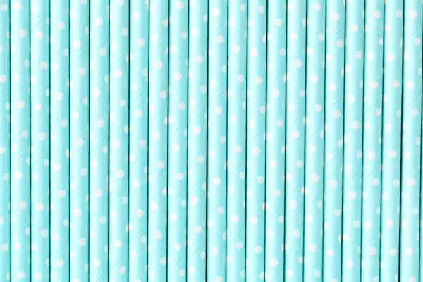 Mavi kağıt pipetlerin arka planı — Stok fotoğraf
