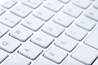 Yeni bilgisayar klavyesinin arkaplanı