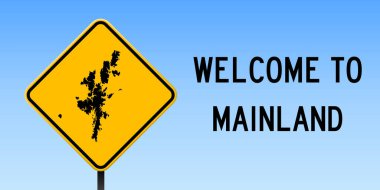 Anakara ada harita üzerinde sarı rhomb yol işaret vektör ile anakara harita yol işareti geniş poster üzerinde