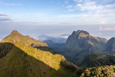 Chiang Mai province Tayland sürüm 2 üst Chiang Dao dağda üzerinden görüntülemek