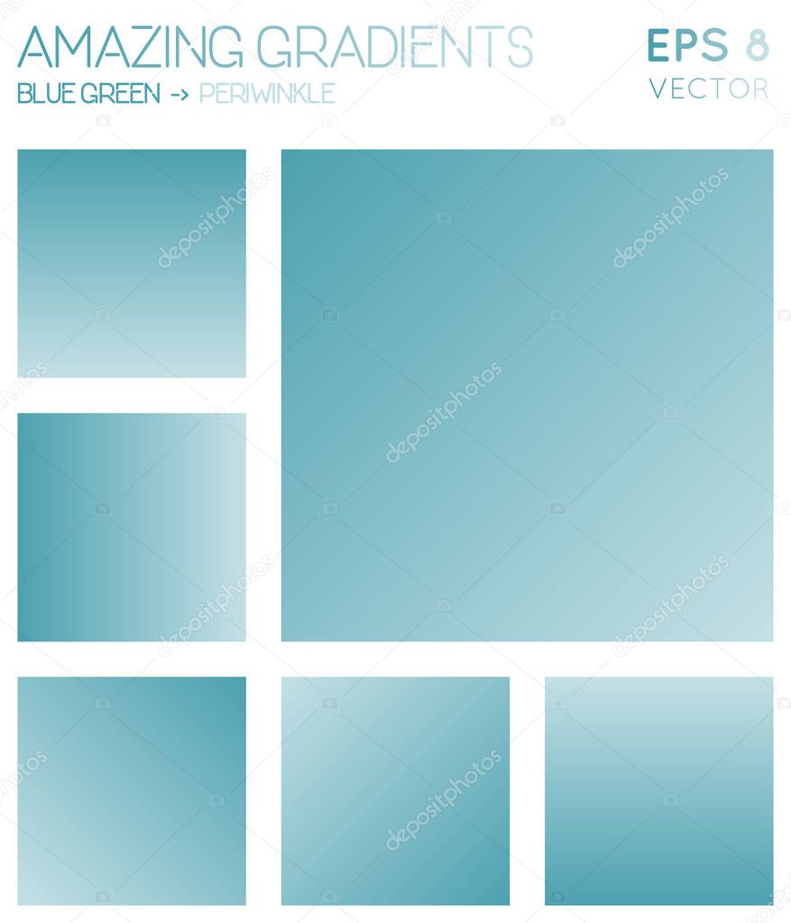 Colorful gradients in blue green periwinkle color tones Admirable gradient background fascinating