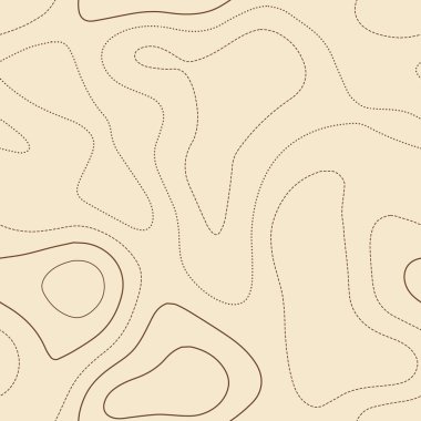 Topografik harita çizgileri Takdire şayan topografik harita Dikişsiz tasarım yaratıcı fayans izolines