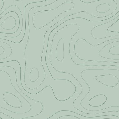 Contour çizgileri. Yeşil tonlarda takdire şayan topografik harita. Kusursuz tasarım.