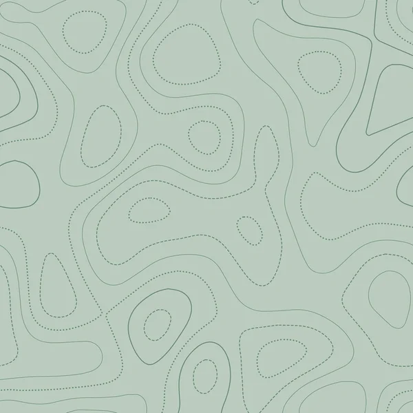Topografik harita çizgileri Yeşil tonlarda gerçek topografik harita dikişsiz tasarım hatırlanabilir kiremitlenebilir