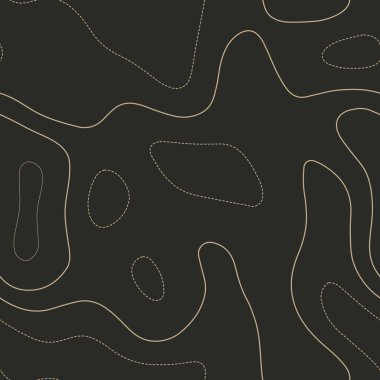 Topografik harita. Takdire şayan bir topoğrafya haritası. Kusursuz tasarım.