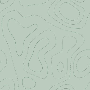 Yeşil tonlarda arazi topografyası takdire şayan topografik harita dikişsiz tasarım kalın karo