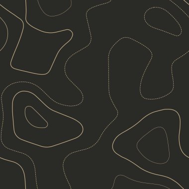 Amazing topografya Gerçek topografya haritası Dikişsiz tasarım Harika fayans izolines desen