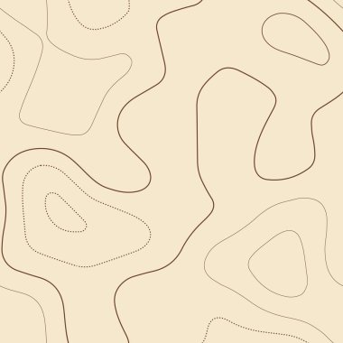 İnanılmaz topoğrafya. Gerçek topoğrafik harita. Kusursuz tasarım.