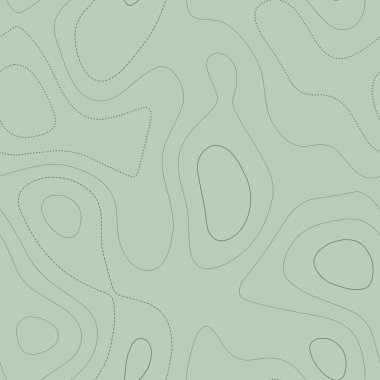 Yeşil tonlarda arazi topografyası takdire şayan topografik harita dikişsiz tasarım serin fayans