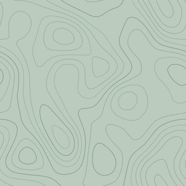 Yeşil tonlarda arazi topografyası takdire şayan topografik harita dikişsiz tasarım mükemmel karo