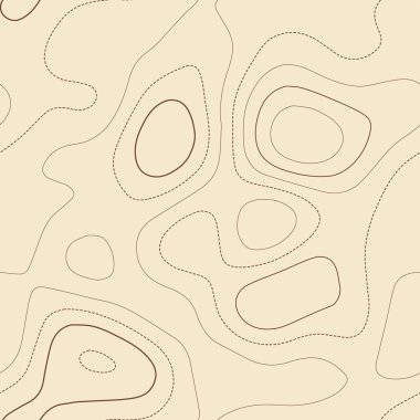 Topografik harita arka plan Takdire değer topografik harita Dikişsiz tasarım meraklı fayans izolines