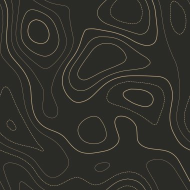 Arazi topografisi Takdire şayan topoğrafya haritası Kusursuz tasarım İlahi kaplanabilir izolinler deseni