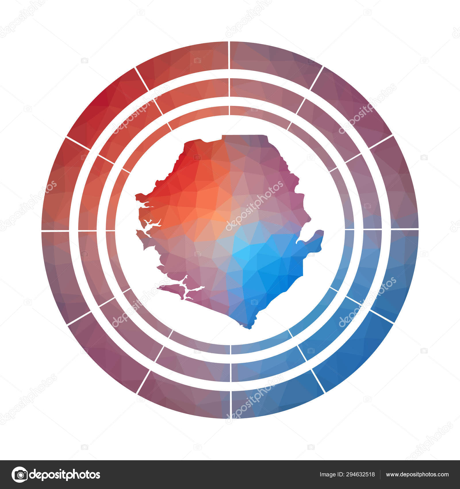 Vector Illustration Of Circle Multicolored Background Stock Illustration -  Download Image Now - iStock, image size:1600x1700