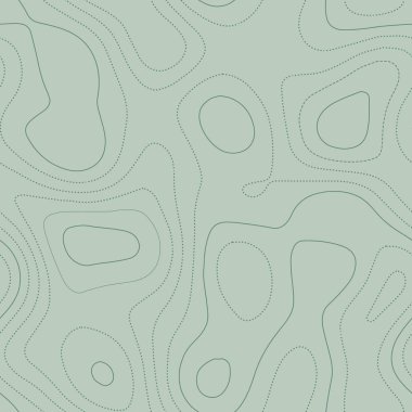 Topografik harita arka plan Yeşil tonlarda takdire şayan topografik harita dikişsiz tasarım egzotik