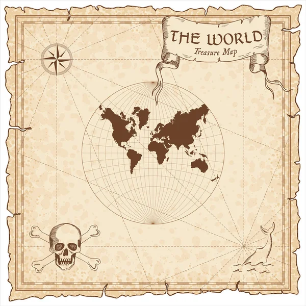 World Treasure Map Pirate Navigation Atlas Lagrange Conformal Projection Old Map Vector Stock Images Page Everypixel