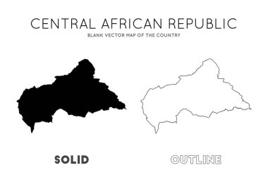 Araç haritası Bilgi grafiği vektör illüstrasyon için Araç Ülke Sınırları Boş vektör haritası
