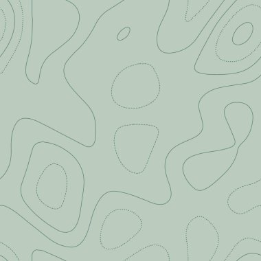 Yeşil tonlarda inanılmaz topografya hayran topografik harita dikişsiz tasarım bewitching fayans