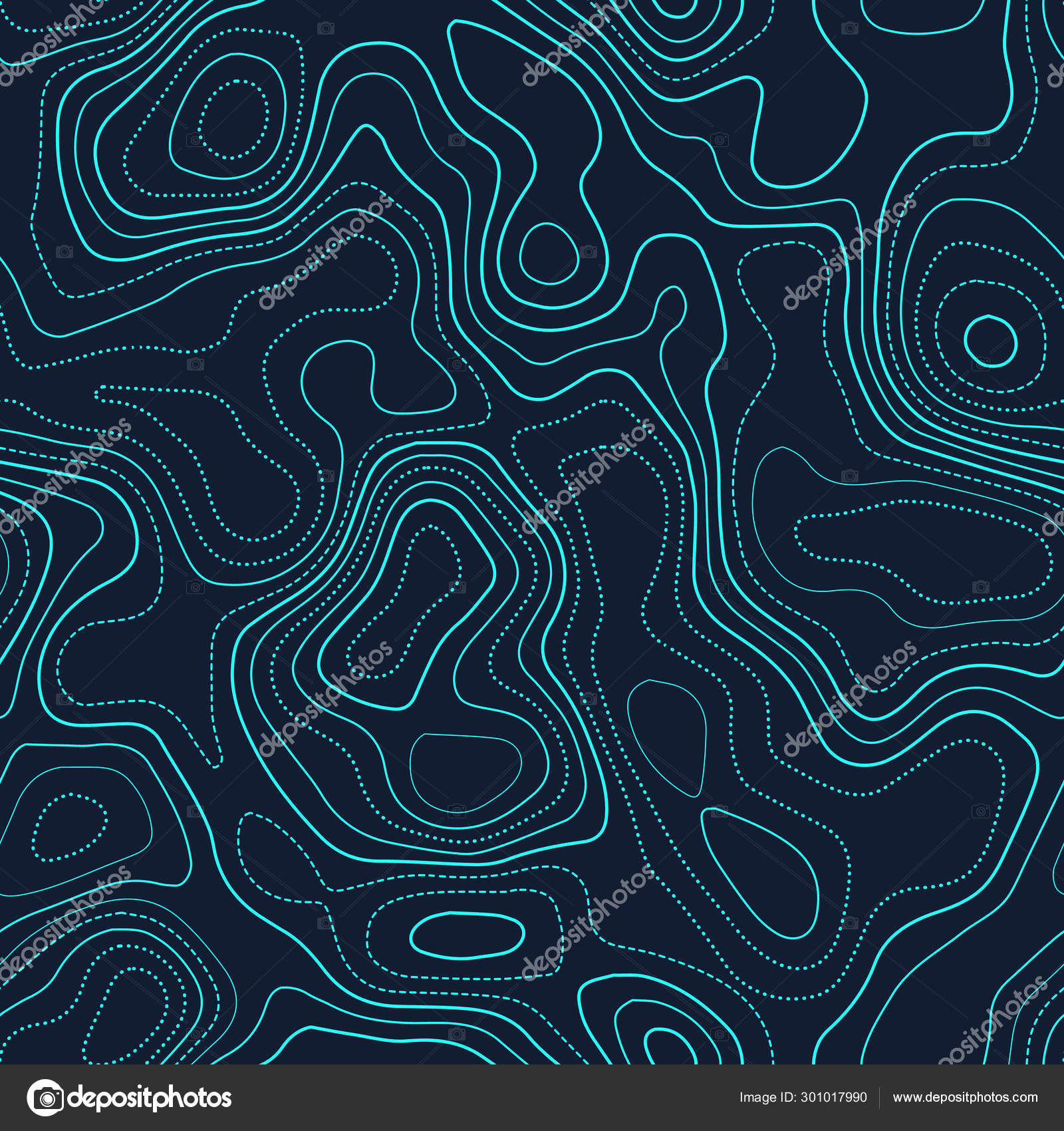 Topografische Karte tatsächliche topografische Karte futuristische