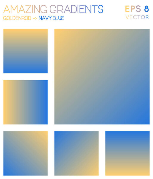 Colorful gradients in goldenrod navy blue color tones Alive gradient background captivating