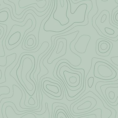 Soyut topoğrafya Yeşil tonlarda Aktif topoğrafik harita Kusursuz tasarım nefes kesici fayanslar