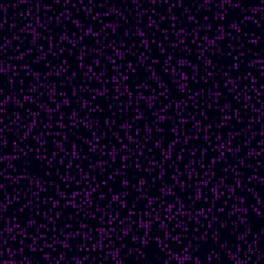 Soyut Teknoloji Arkaplan Magenta seyrek alfabetik arkaplan Büyük boyutlu dikişsiz desen