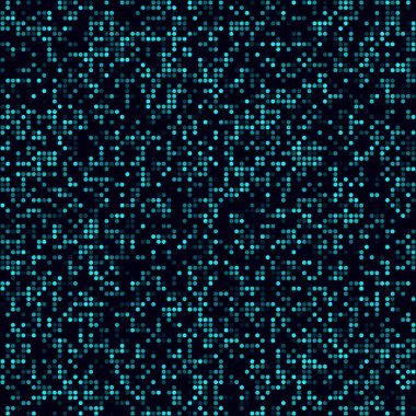 Soyut teknoloji arka plan. Çemberlerin seyrek şekli. Cyan renksiz arka plan. Modern.
