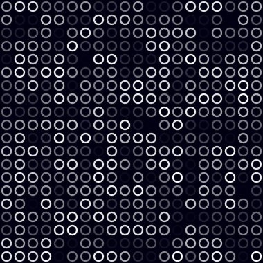 Dijital canlı arkaplan Halkaların doldurulmuş deseni Beyaz renksiz arkaplan Çekici