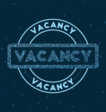 Boşluk Parlayan Yuvarlak Rozet Ağ stili Geometrik Boşluk damgası uzay vektörü illüstrasyonunda