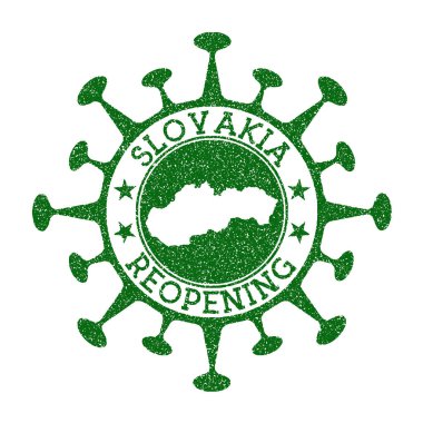 Slovakya, Slovakya 'nın Yeşil Damga rozetini yeniden açtıktan sonra Slovakya Haritası açıldı